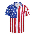 Men's American Flag Hawaiian Shirt