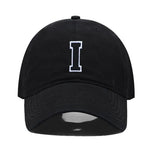 Initial Letter Embroidered Baseball Cap