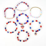 USA Flag Independence Day Bracelet