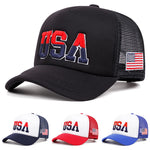 USA Side Embroidered Flag Baseball Cap