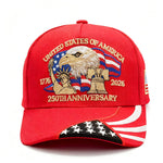 USA 250th Anniversary 1776-2026 Baseball Cap